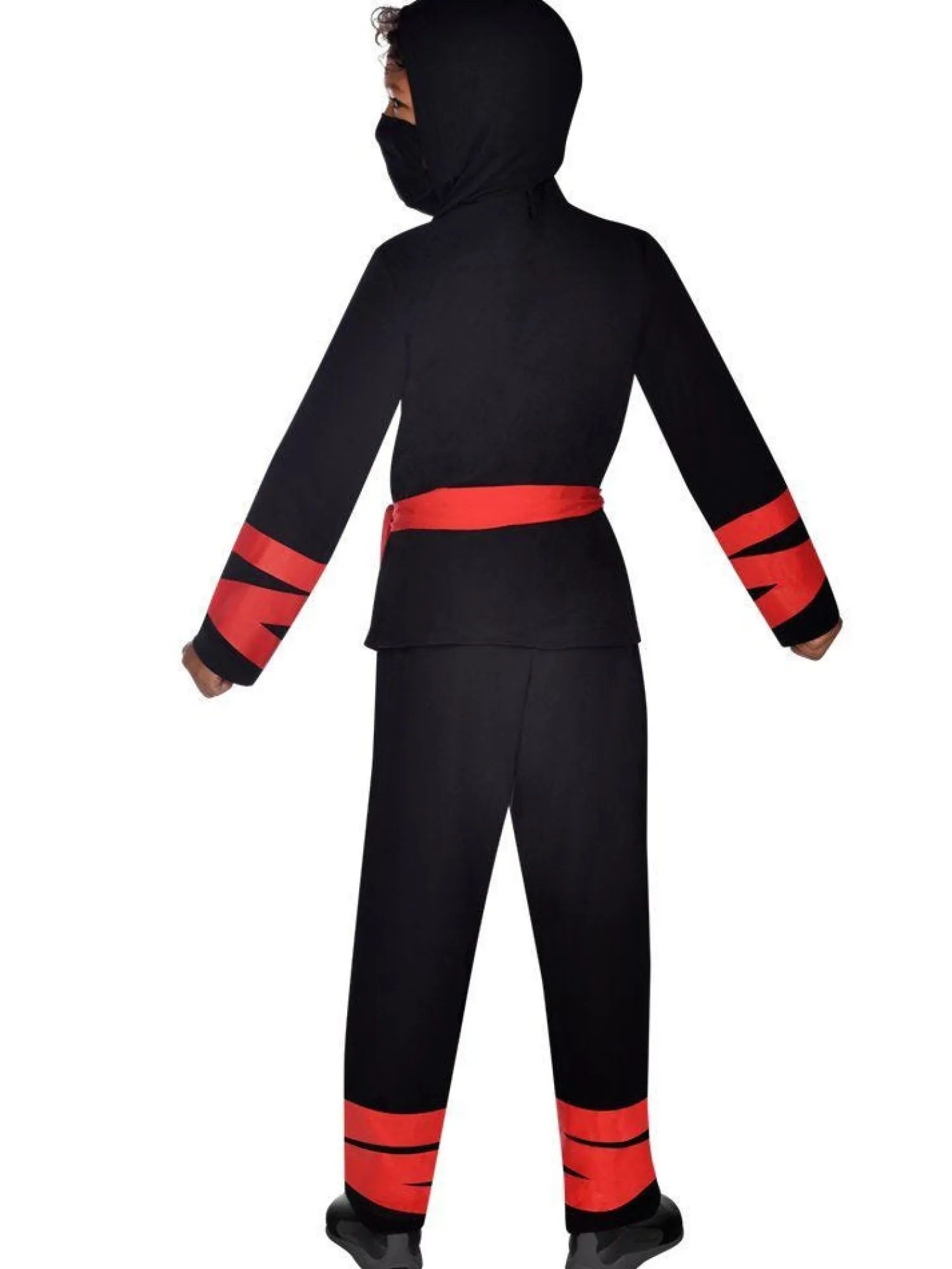 Black Ninja Warrior - Child And Teen Costume<Party Delights Clearance