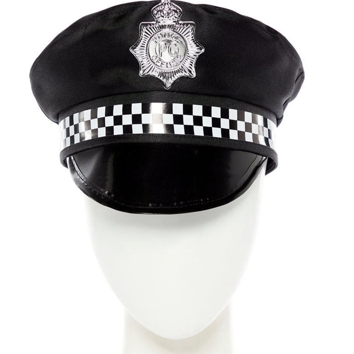 Party Delights Black Police Hat - Child< Hats & Headwear