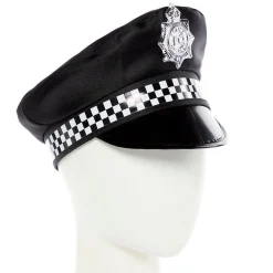 Party Delights Black Police Hat - Child< Hats & Headwear