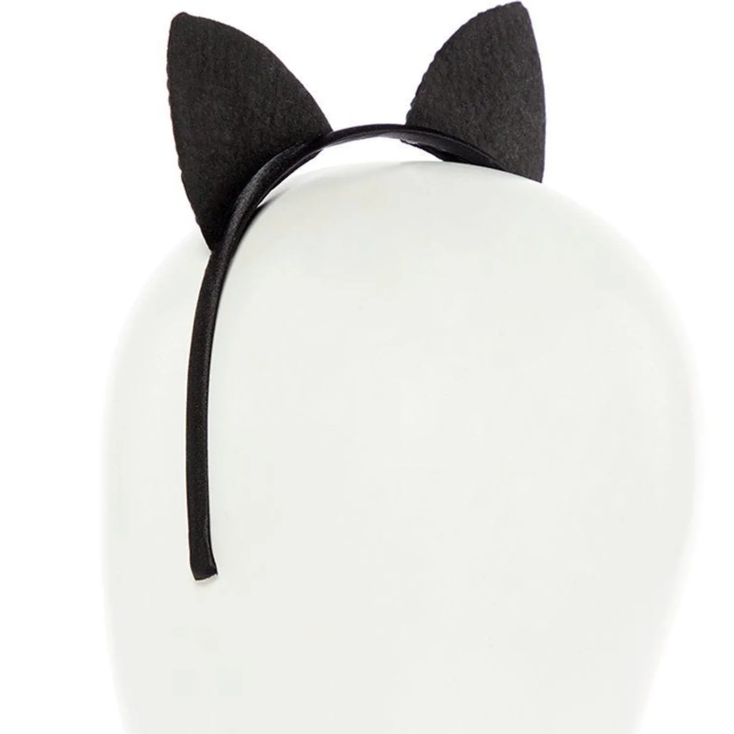 Party Delights Black Sequin Cat Ears Headband< Hats & Headwear