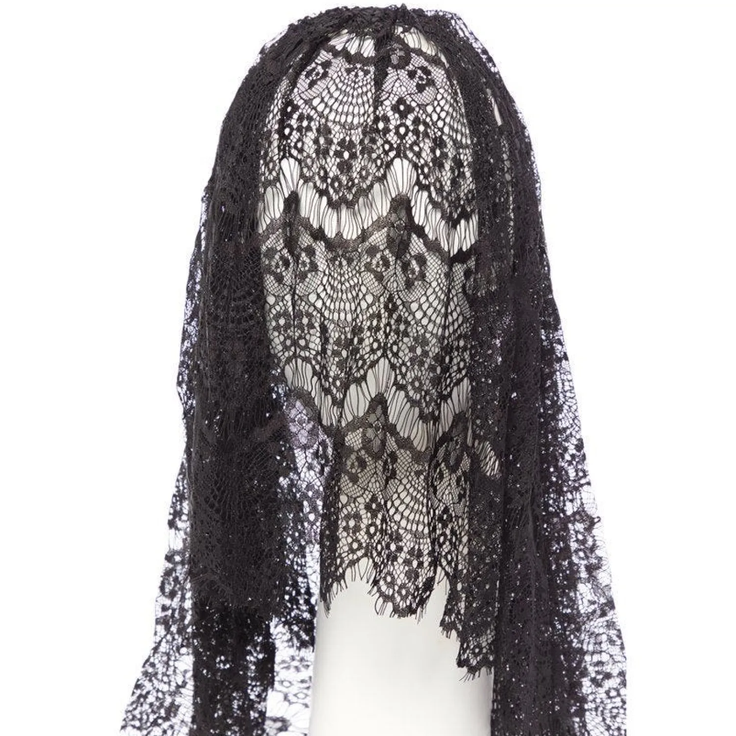 Party Delights Black Veil Headpiece - 41Cm< Hats & Headwear