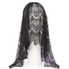 Black Veil Headpiece - 41Cm<Party Delights Best