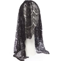 Black Veil Headpiece - 41Cm<Party Delights Best