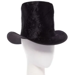 Party Delights Black Victorian Top Hat - Child< Hats & Headwear
