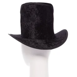 Party Delights Black Victorian Top Hat - Child< Hats & Headwear
