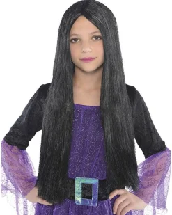 Black Witch Wig - Child<Party Delights Hot