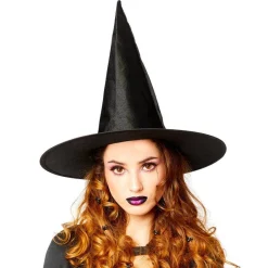 Party Delights Black Witches Hat< Hats & Headwear
