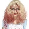 Party Delights Blonde Bloody Zombie Wig< Wigs