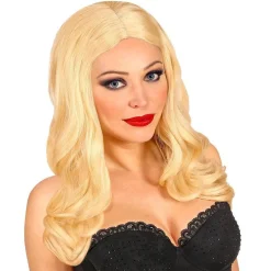 Party Delights Blonde Roxy Glamorous Wig< Wigs