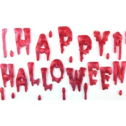 Bloody Happy Halloween Gel Window Cling<Party Delights Hot