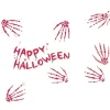 Bloody Skeleton Hand Prints<Party Delights Clearance