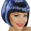 Blue & Black Wig<Party Delights Best