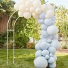 Party Delights Blue And Nude Balloon Arch Kit - 75 Balloons< Arches & Clouds