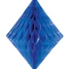 Party Delights Blue Honeycomb Diamond Decoration - 30Cm< Hanging Decorations