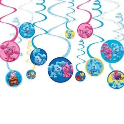 Party Delights Blue's Clues Swirl Decorations (6Pk)< Hanging Decorations