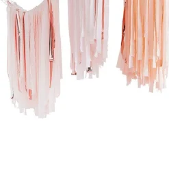 Party Delights Blush & Rose Gold Streamer Ceiling Decoration< Hanging Decorations