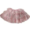 Blush & Silver Tiered Tutu- 3-5 Years<Party Delights Outlet