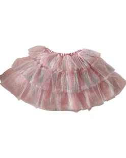 Blush & Silver Tiered Tutu - 5-7 Years<Party Delights Best