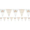 Party Delights Boho Rainbow Paper Flag Bunting - 3.7M< Bunting