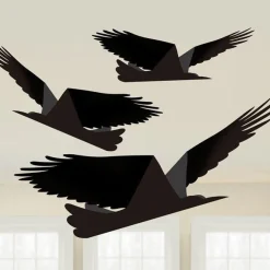 Boneshine Fever Paper Raven Strings (3Pk)<Party Delights New