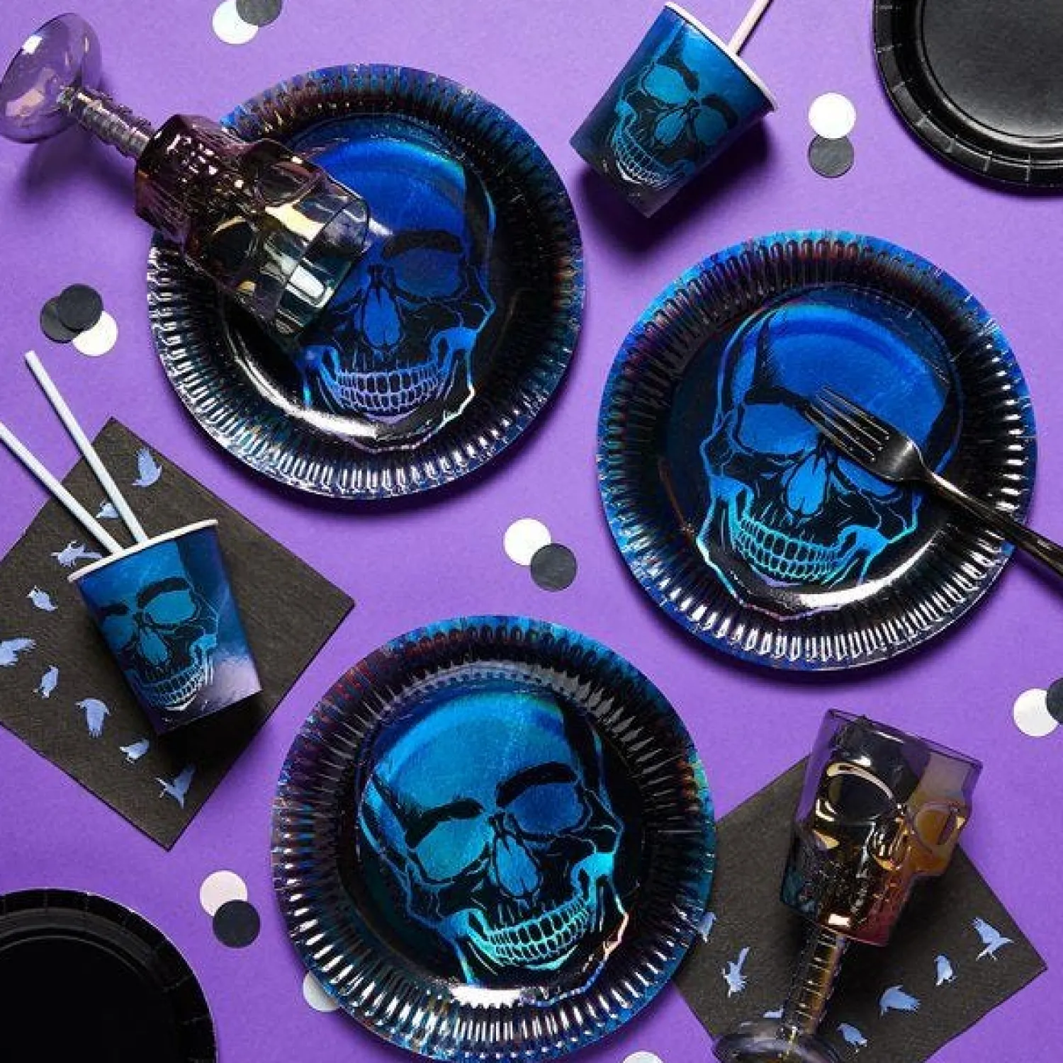 Boneshine Fever Plates - 23Cm<Party Delights