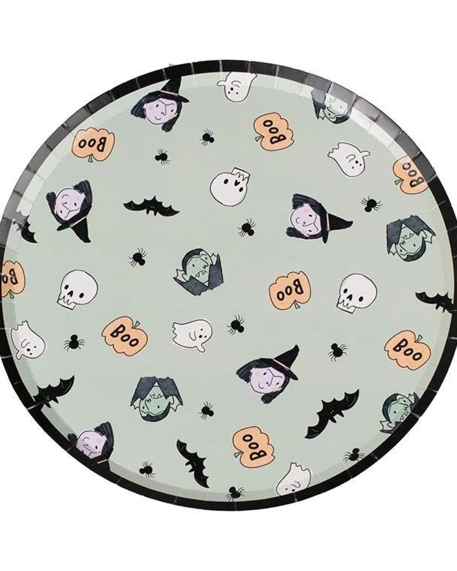Boo Crew Paper Plates (8Pk)<Party Delights