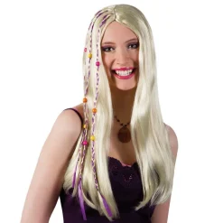 Party Delights Braided Blonde Hippie Wig< Wigs