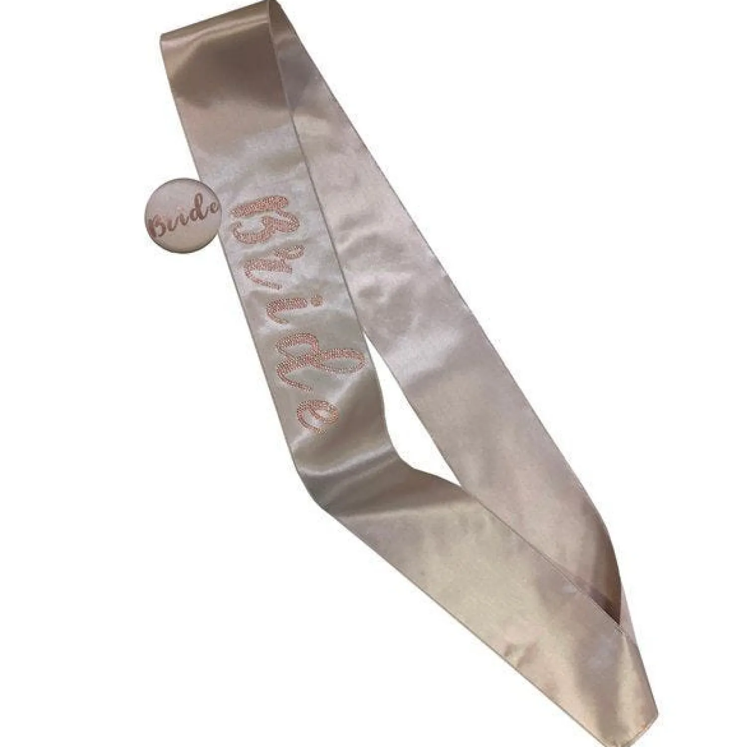 Party Delights Bride Diamante Sash And Badge Set< Wearables