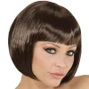 Party Delights Brown Babe Bob Wig< Wigs