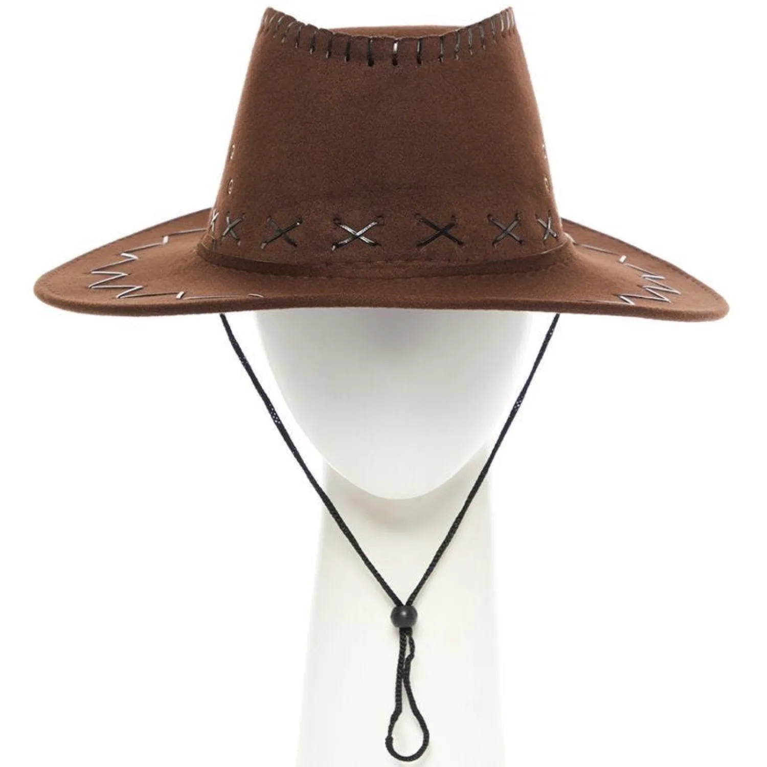 Party Delights Brown Cowboy Hat< Hats & Headwear