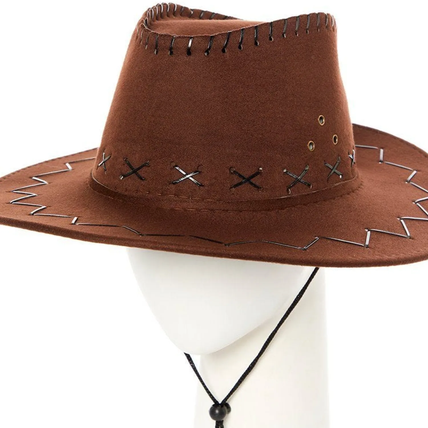 Party Delights Brown Cowboy Hat< Hats & Headwear