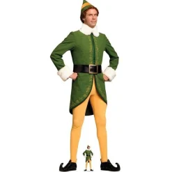 Party Delights Buddy The Elf Classic Cardboard Cutout - 188Cm X 77Cm< Cardboard Cut Outs