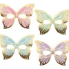 Party Delights Butterfly Shimmer Paper Masks (8Pk)< Masks