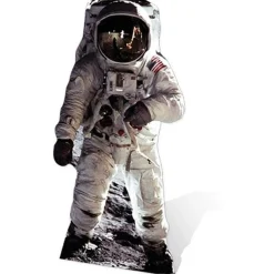 Party Delights Buzz Aldrin Astronaut Cardboard Cutout - 182Cm X 90Cm< Cardboard Cut Outs