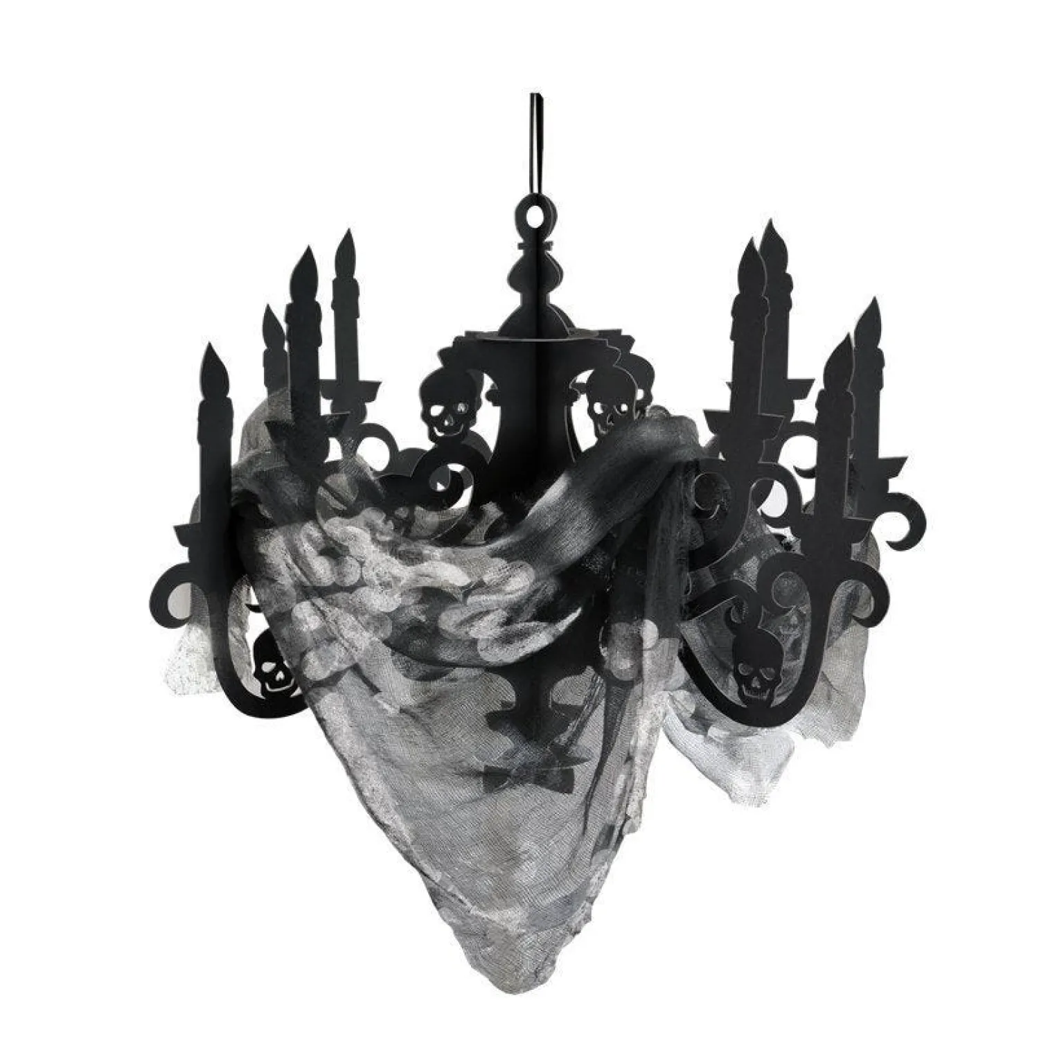 Candelabra With Gauze - 57.5Cm<Party Delights