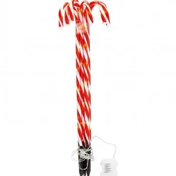 Candy Cane Outdoor Path Lights (6Pk)<Party Delights Best