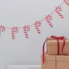 Candy Cane Wooden Bunting - 1.5M<Party Delights Hot
