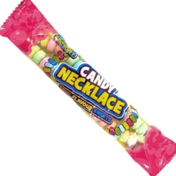 Party Delights Candy Necklace - Fruit Flavour - 17G< Wearables