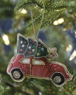 Car Tree Velvet Embroidered Decoration<Party Delights New