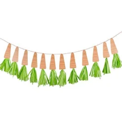 Party Delights Carrot Tinsel Garland - 2M< Bunting