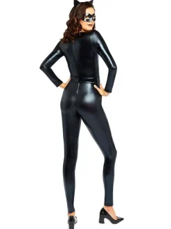 Catwoman Jumpsuit - Adult Costume<Party Delights New