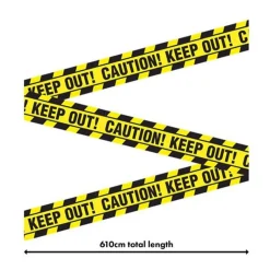 Caution Tape - 6.1M<Party Delights Outlet