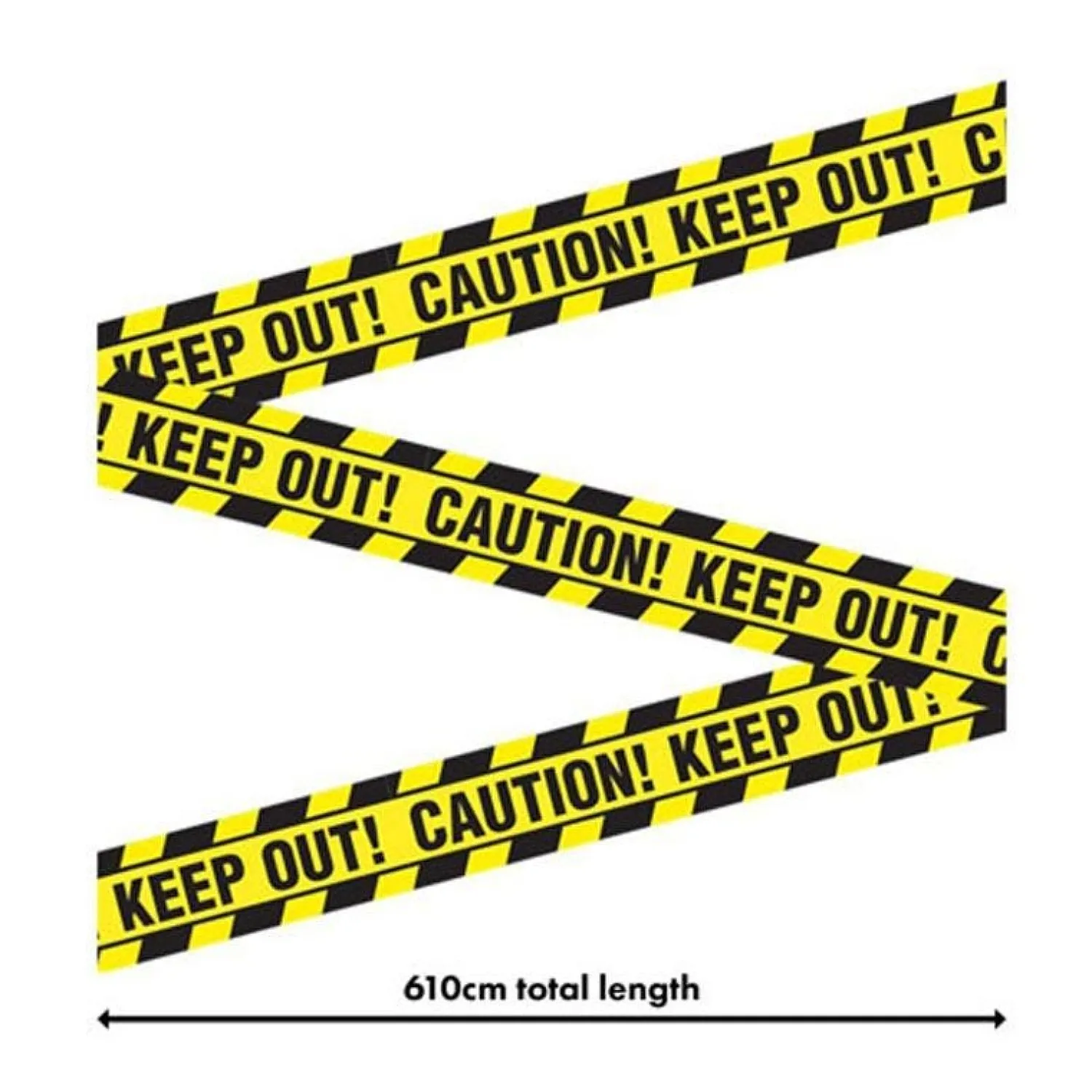 Caution Tape - 6.1M<Party Delights Outlet