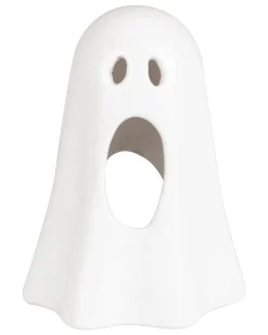 Ceramic Ghost Tea Light Holder<Party Delights Hot