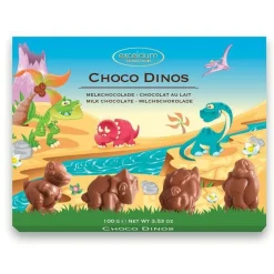 Party Delights Choco Dinos - Milk Chocolate Dinosaurs - 100G< Chocolates