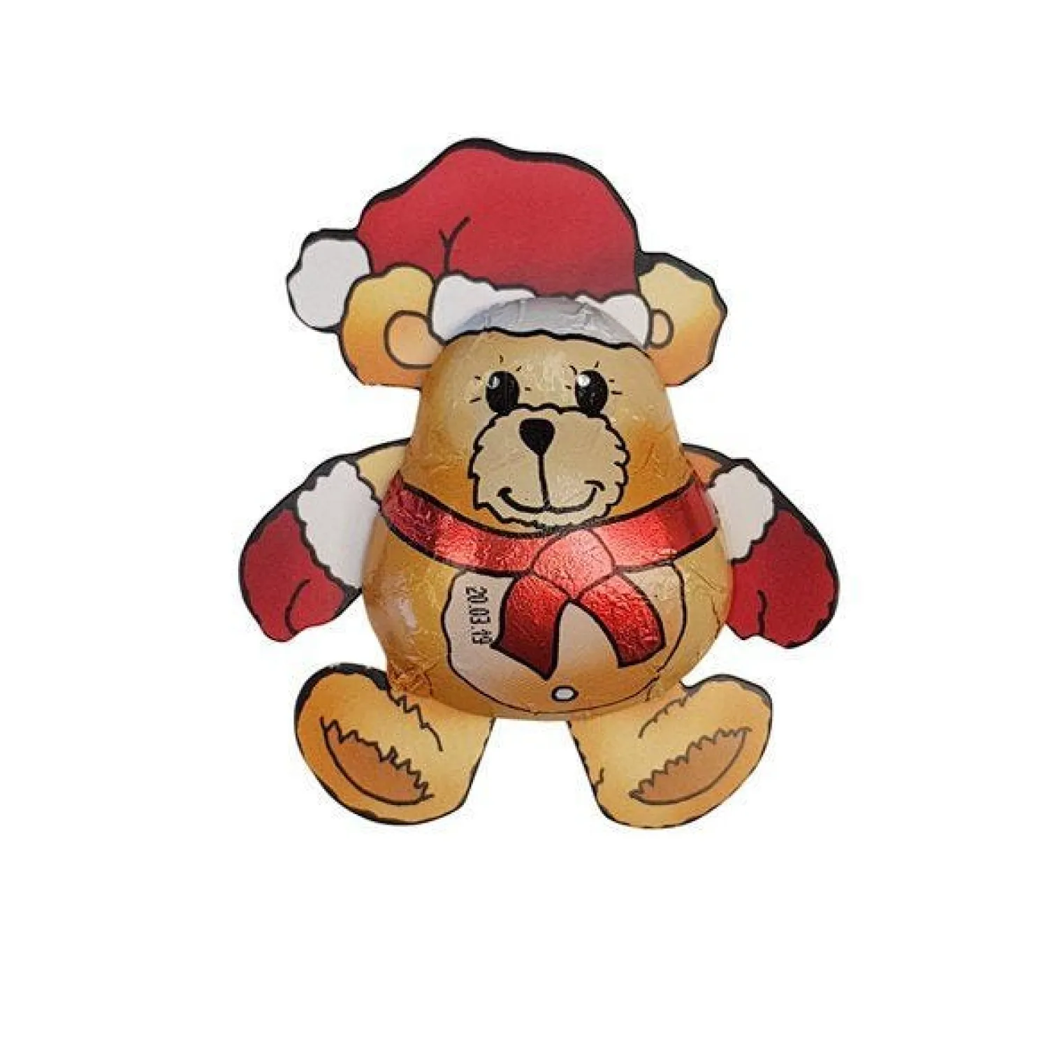 Chocolate Christmas Bear - 12.5G<Party Delights Hot