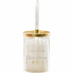 Christmas Candle Advent Calendar - 15Cm<Party Delights Outlet
