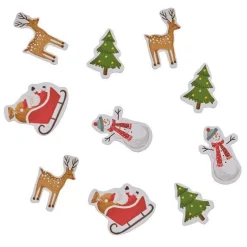 Christmas Character Paper Confetti (13G Pack)<Party Delights