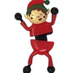 Christmas Elf Window Tumbler - 8Cm<Party Delights