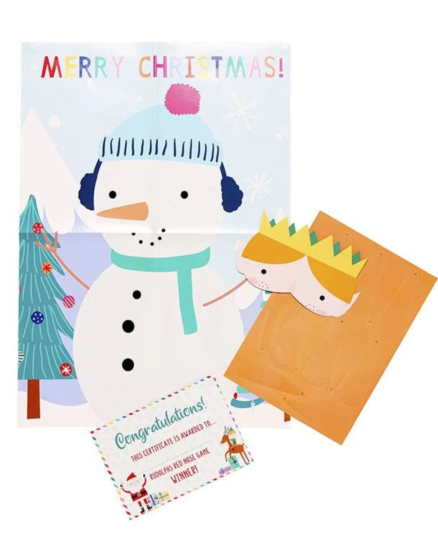 Christmas Pin The Nose On The Snowman Game<Party Delights Outlet